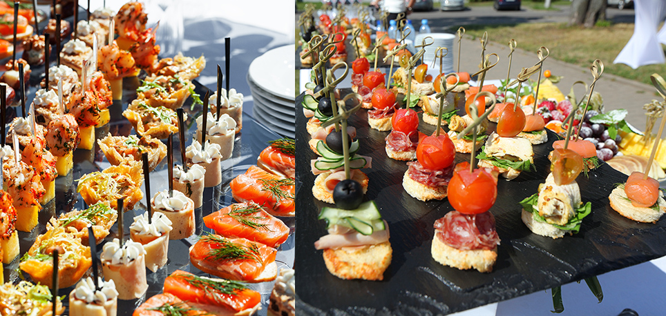 Catering events